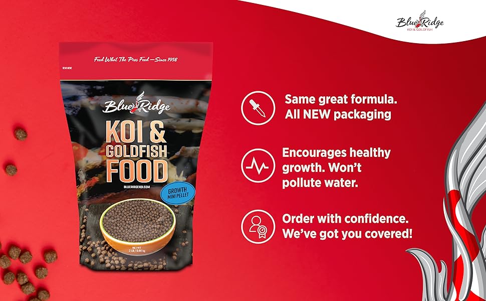 Blue Ridge Koi - Growth Formula Blend