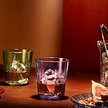 plastic drinking glass