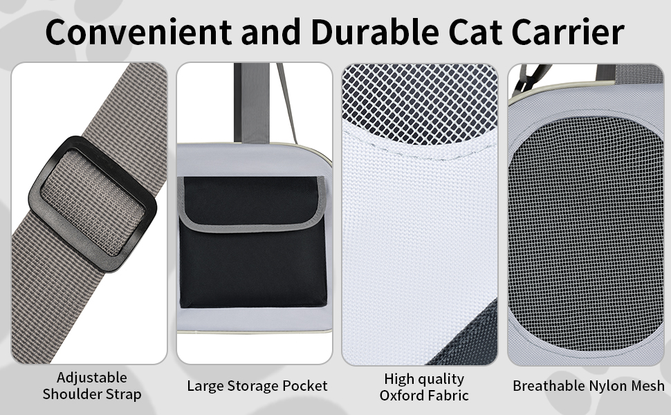 Convenient and Durable Cat Carrier