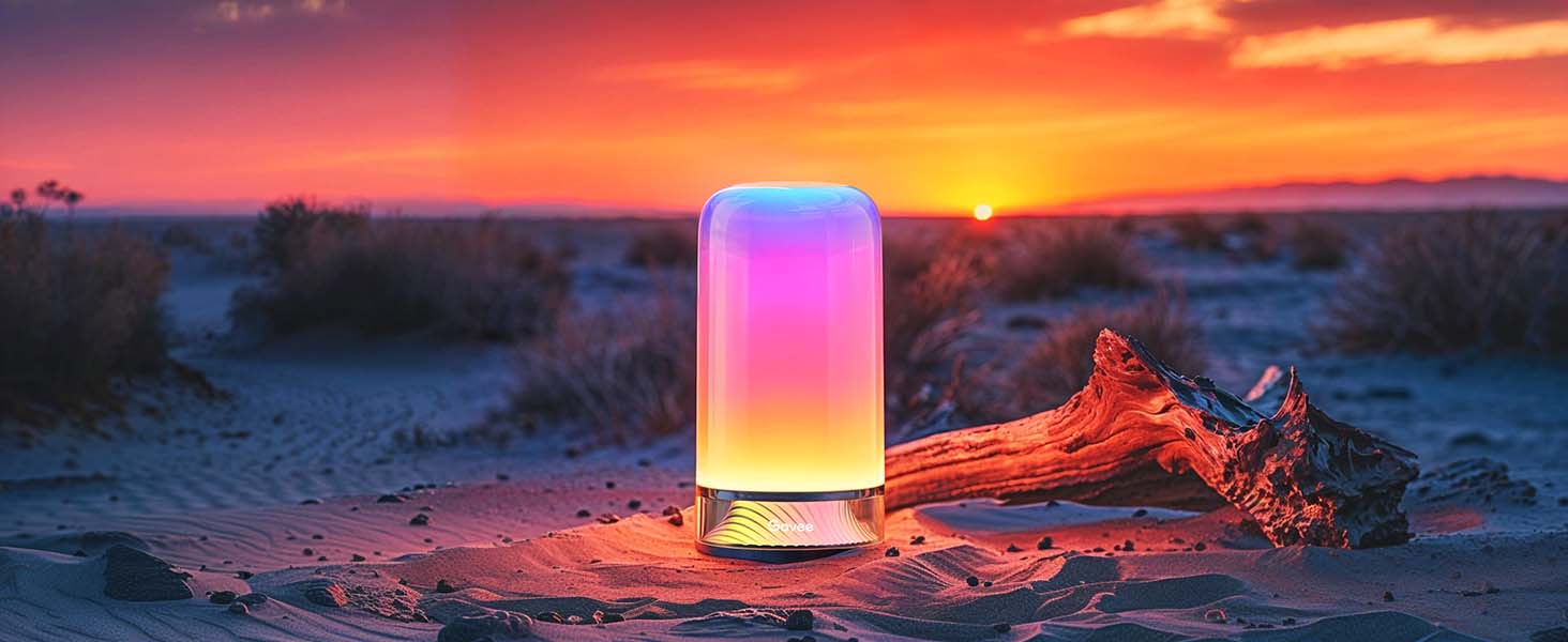 Touch Bedside Lamp with  64 Scene Modes