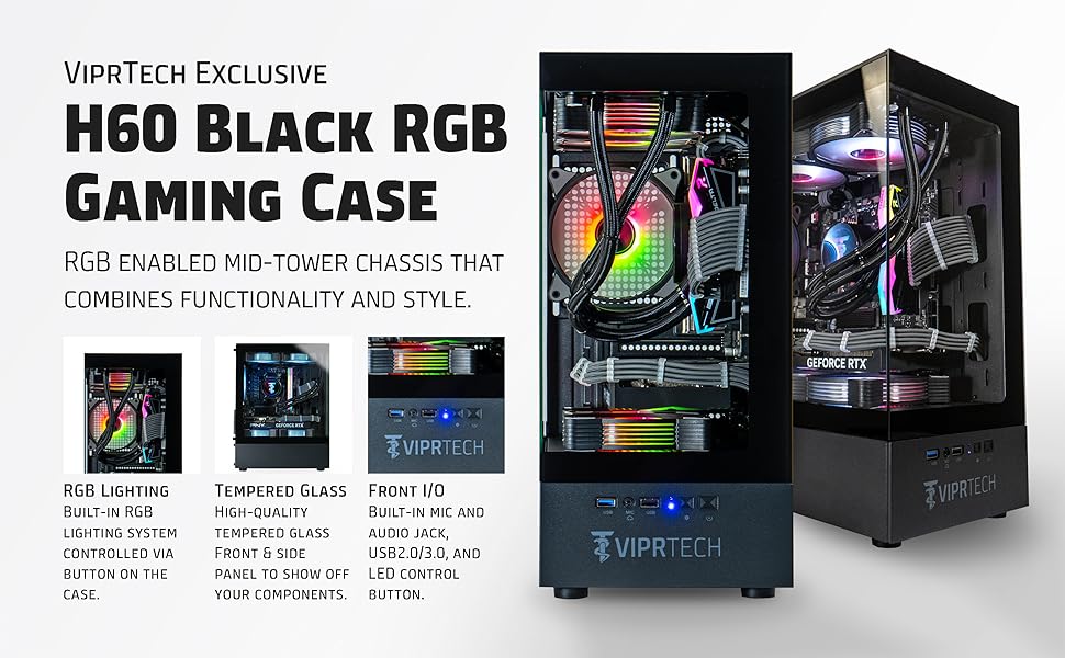H60 case features