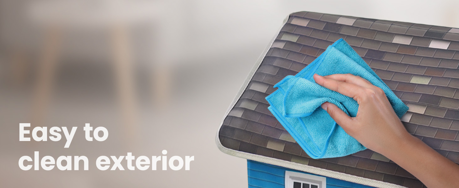 easy to clean exterior