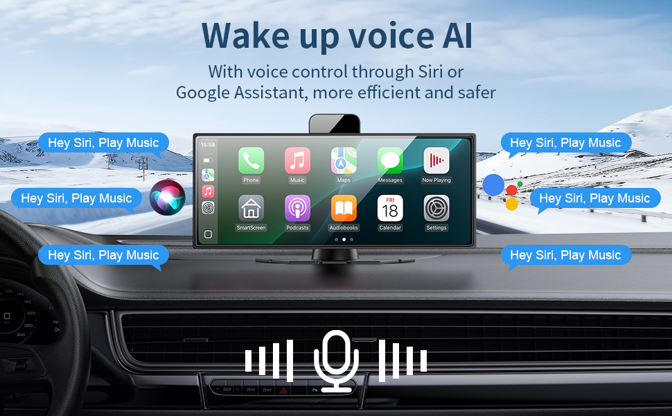carplay screen for car