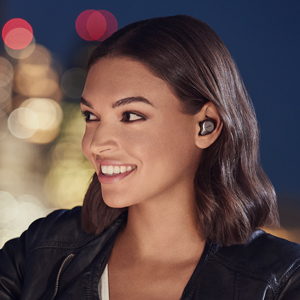 true wireless music, calls and sport, and features secure earbuds for in-ear stability