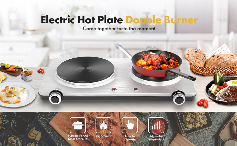 electric hot plate double burner-2