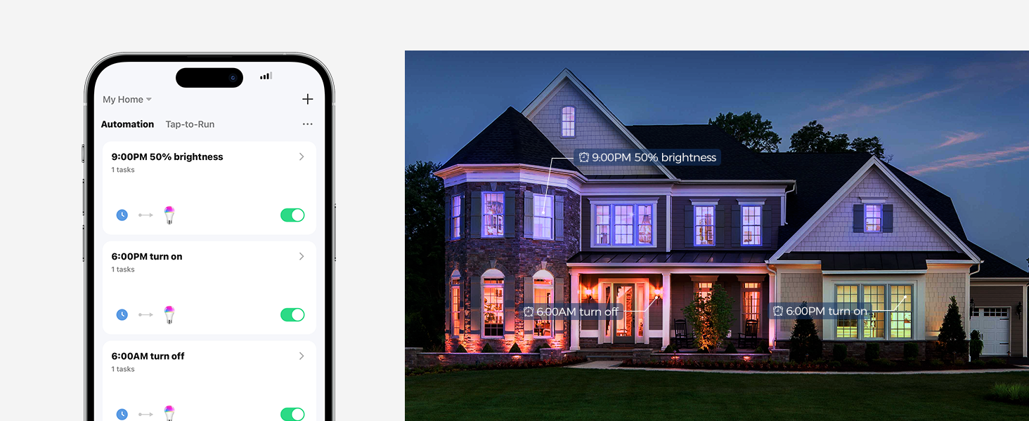 Smart light bulbs