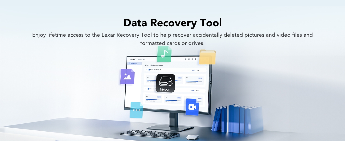 Blue Microsd