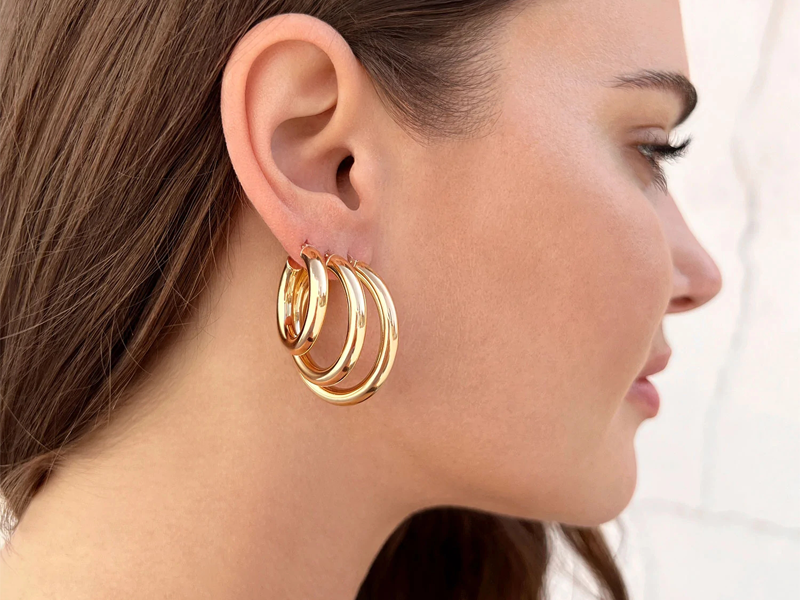 large silver hoop earrings big silver hoop earrings silver chunky hoops gold chunky hoop earrings