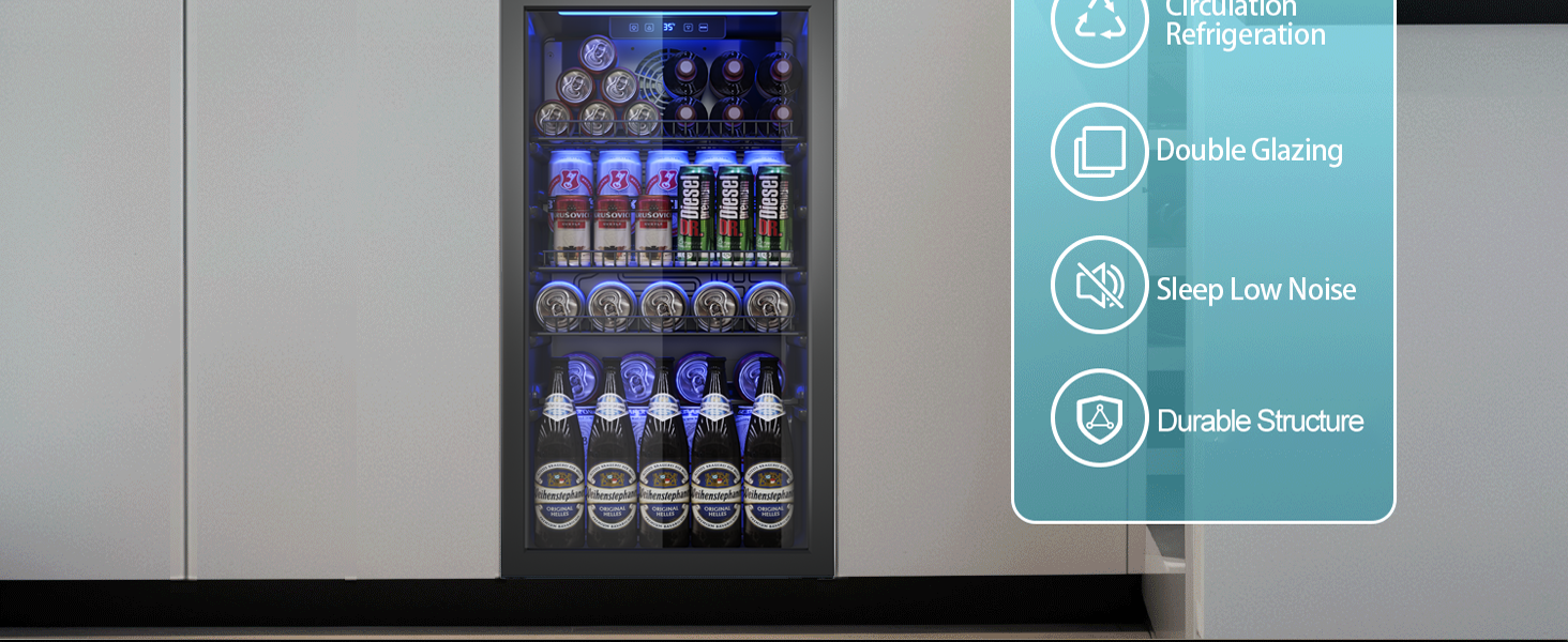beverage refrigerator