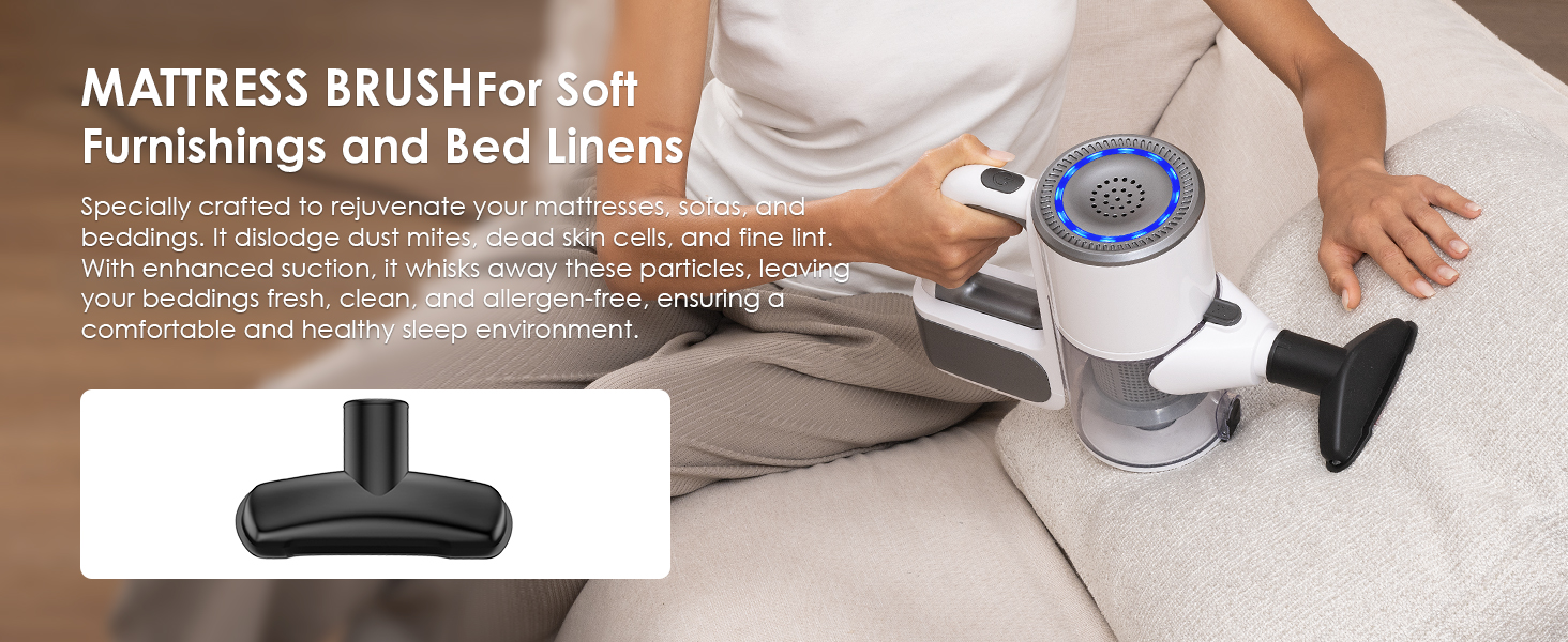 MATTRESS BRUSH For Soft Furnishings and Bed Linens