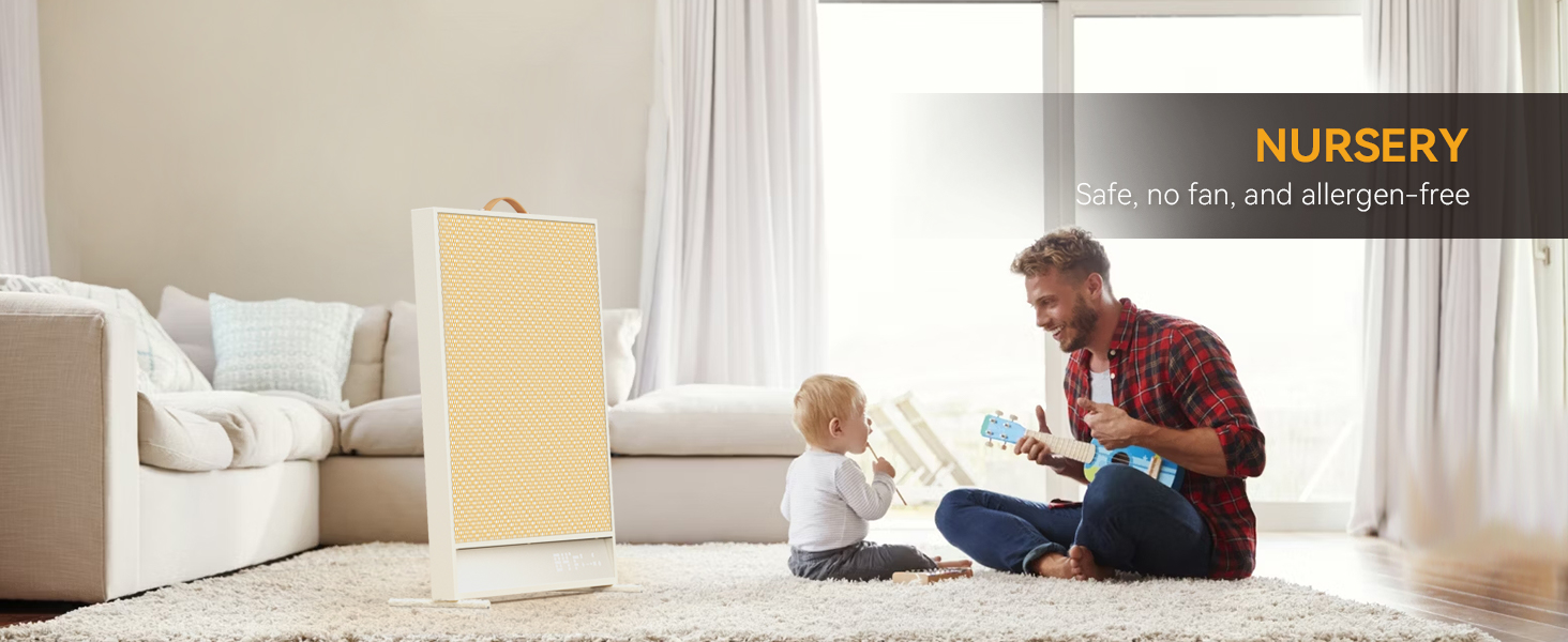 noiseless space heater