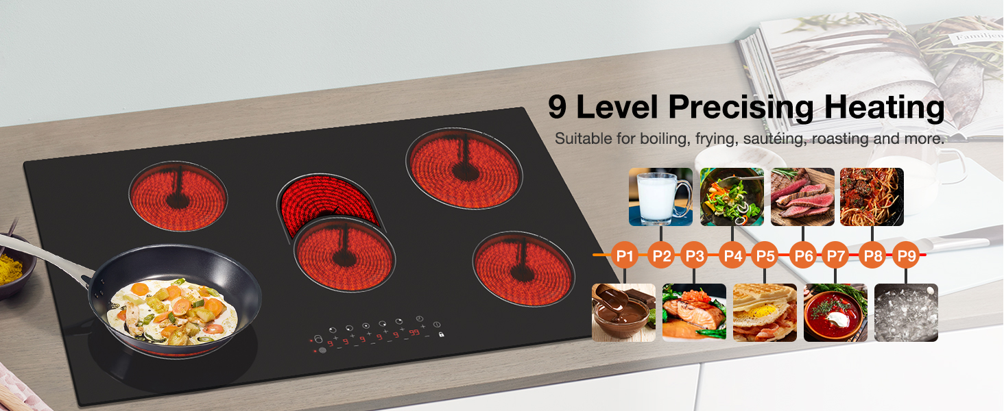 9 Level Precising Heating