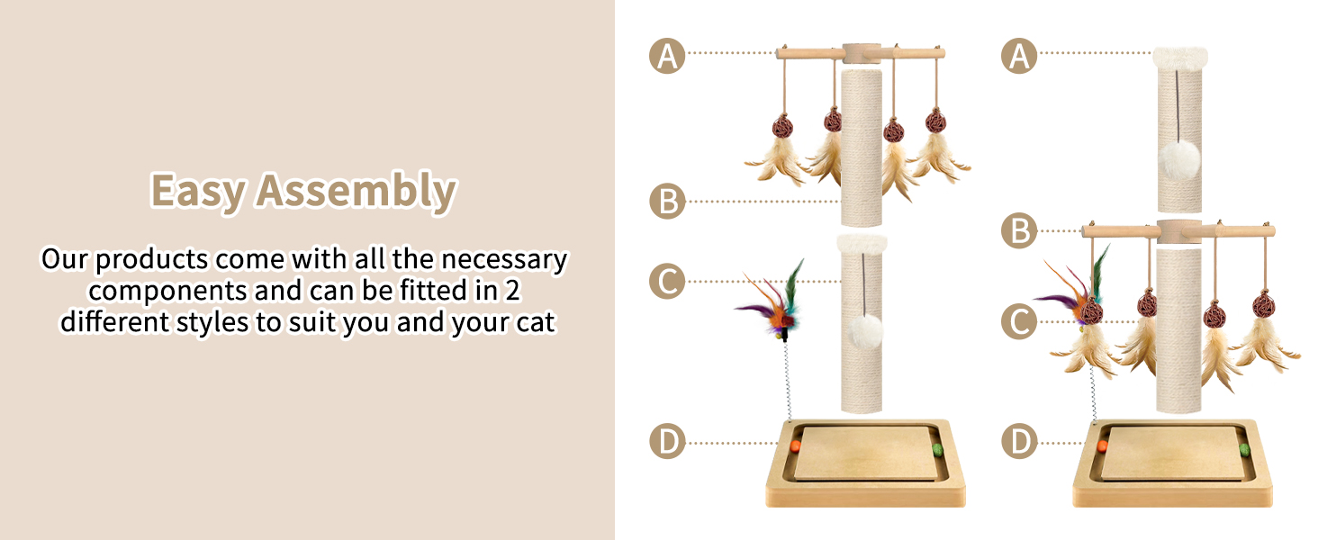 cat scratching post