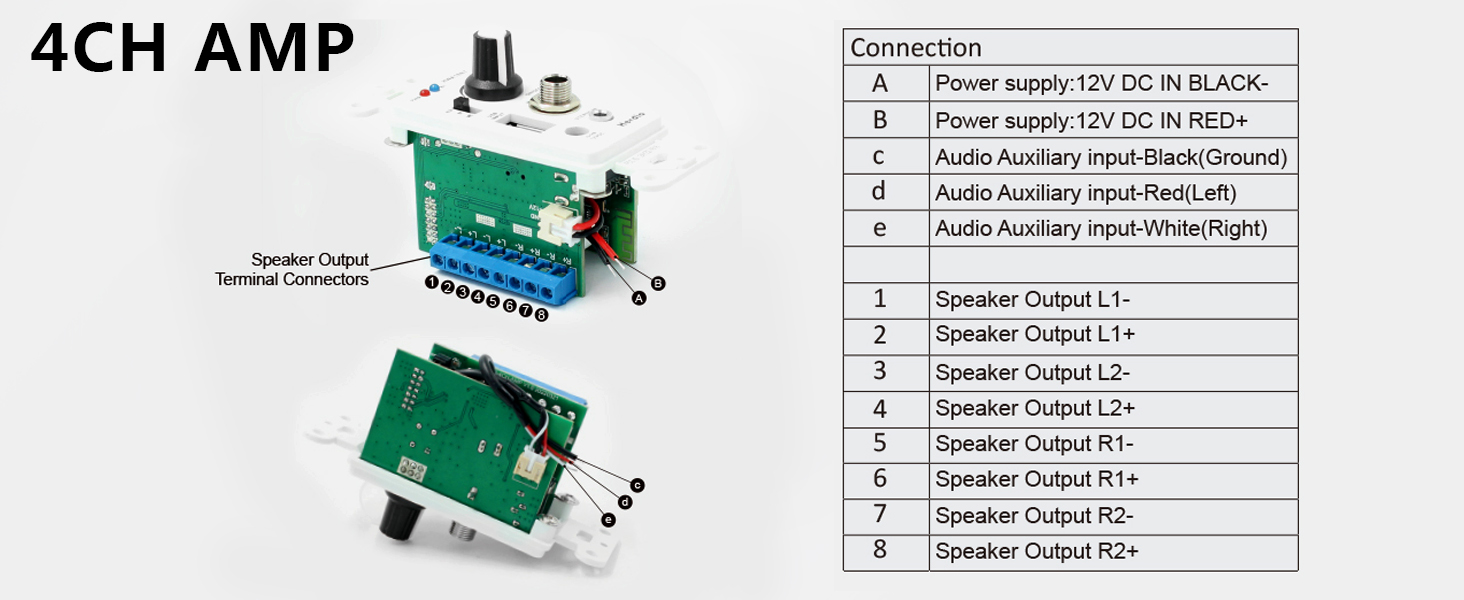 4 Channel Amplifier