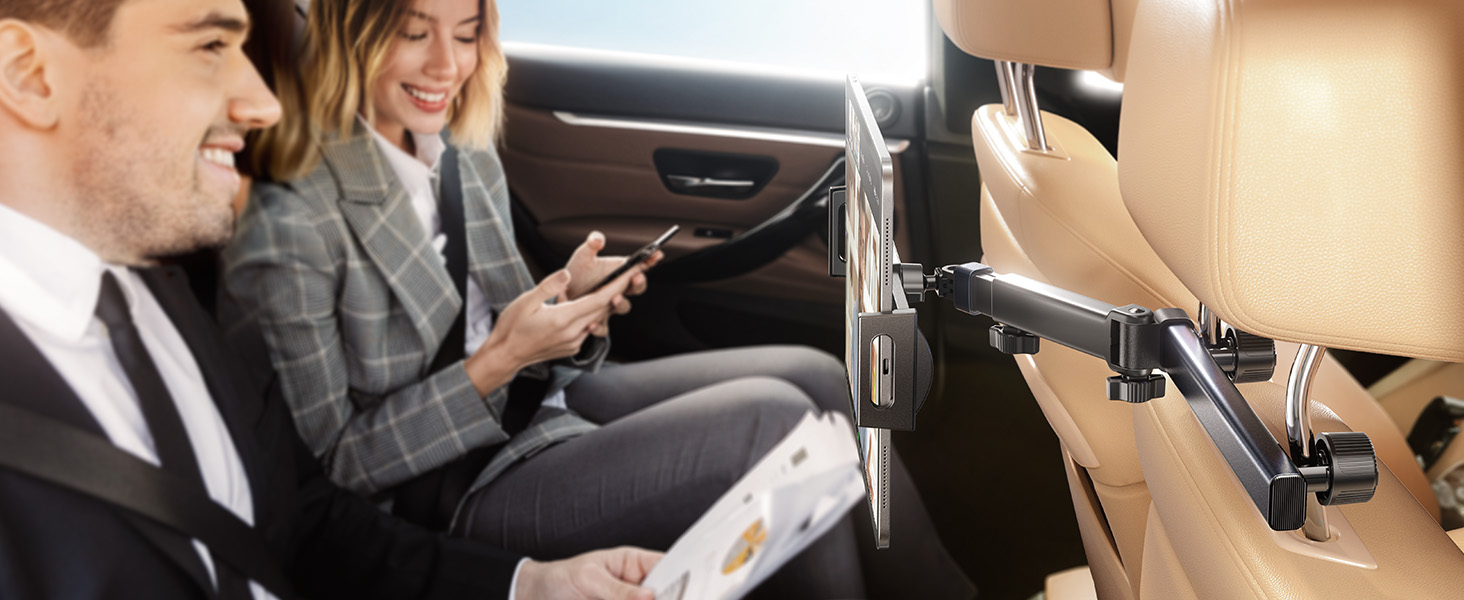 Tablet Holder for Car Headrest