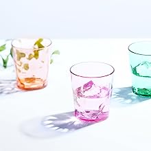 plastic drinking glass