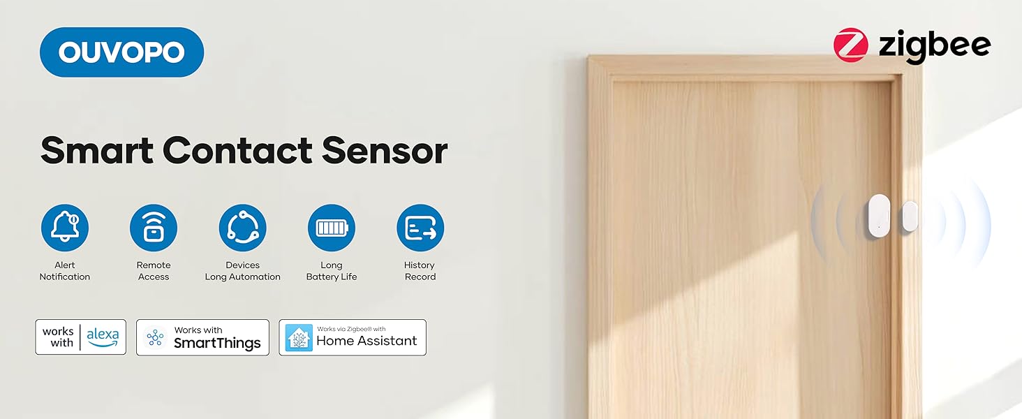 zigbee door sensor