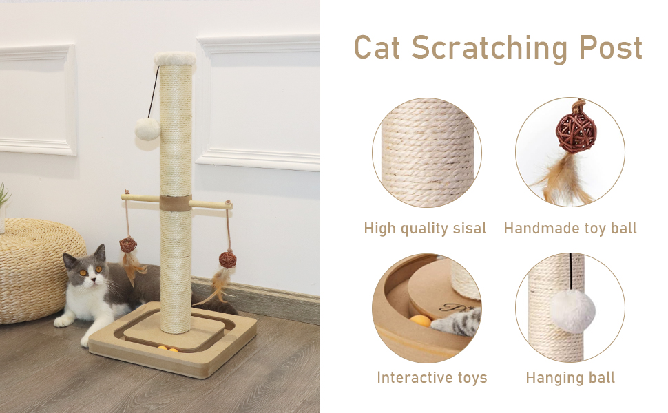 cat scratch post