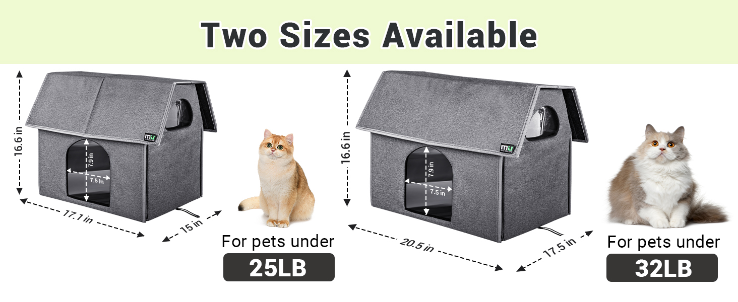 outdoor cat house grey 9