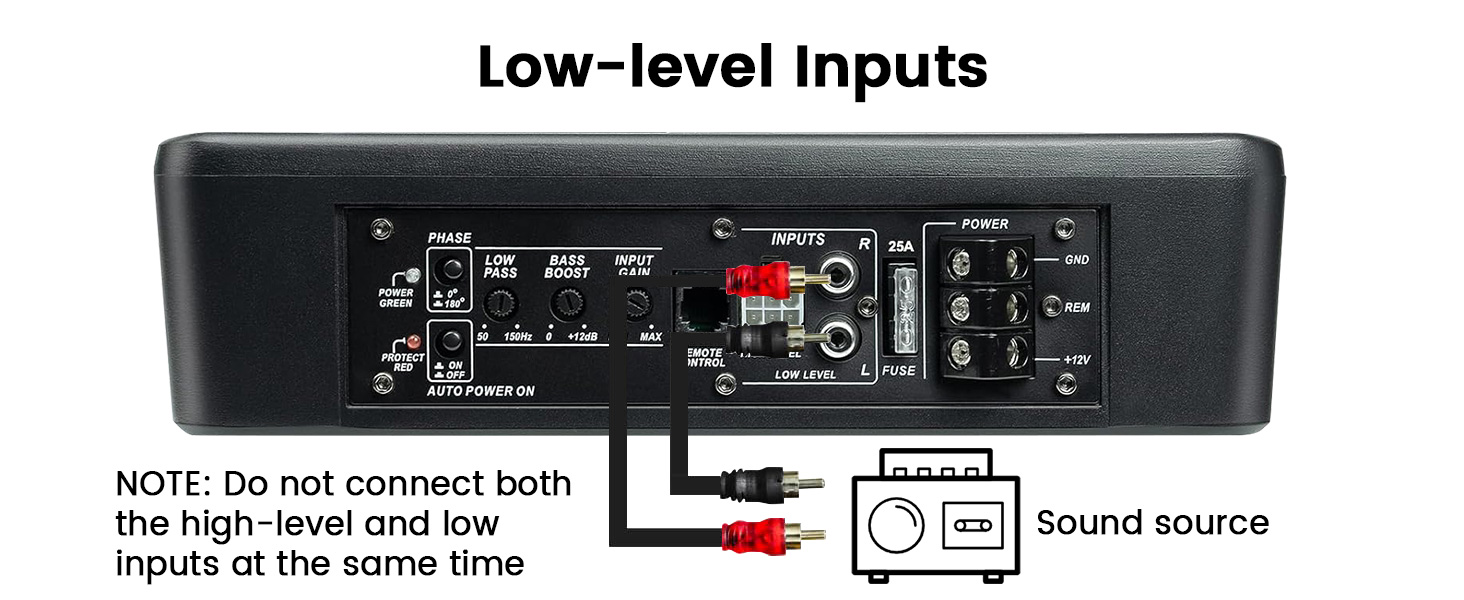 Powered Car Subwoofer