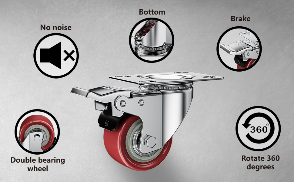 casters 2inch