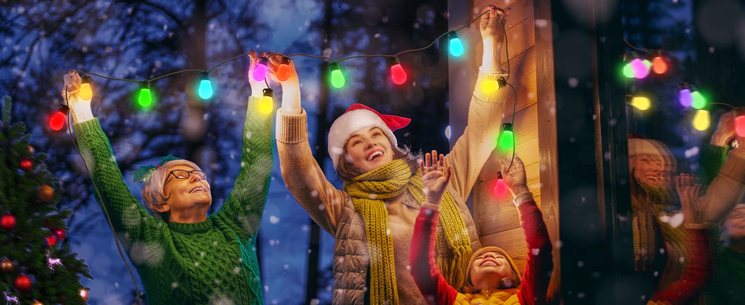 outdoor christmas lights