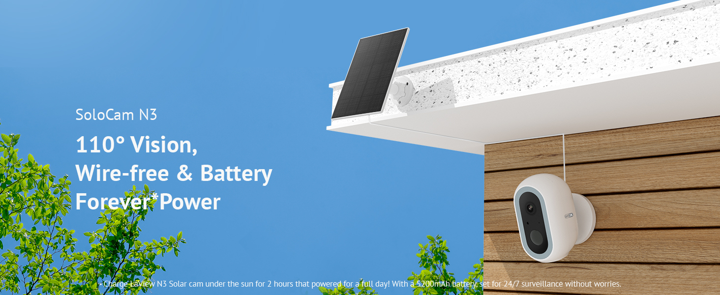 Solar Security Cameras Wireless Outdoor