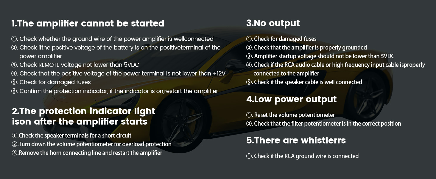 Powered Car Subwoofer