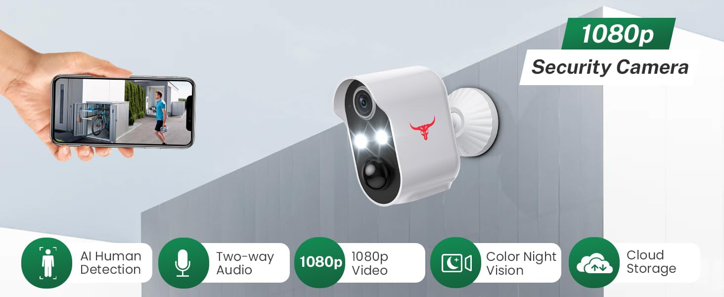 1080P Security Camera Wireless