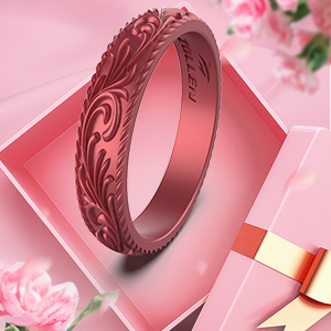 Silicone  wedding ring for women