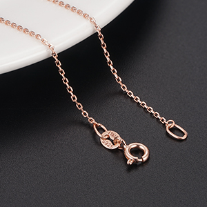 rose gold chain for women