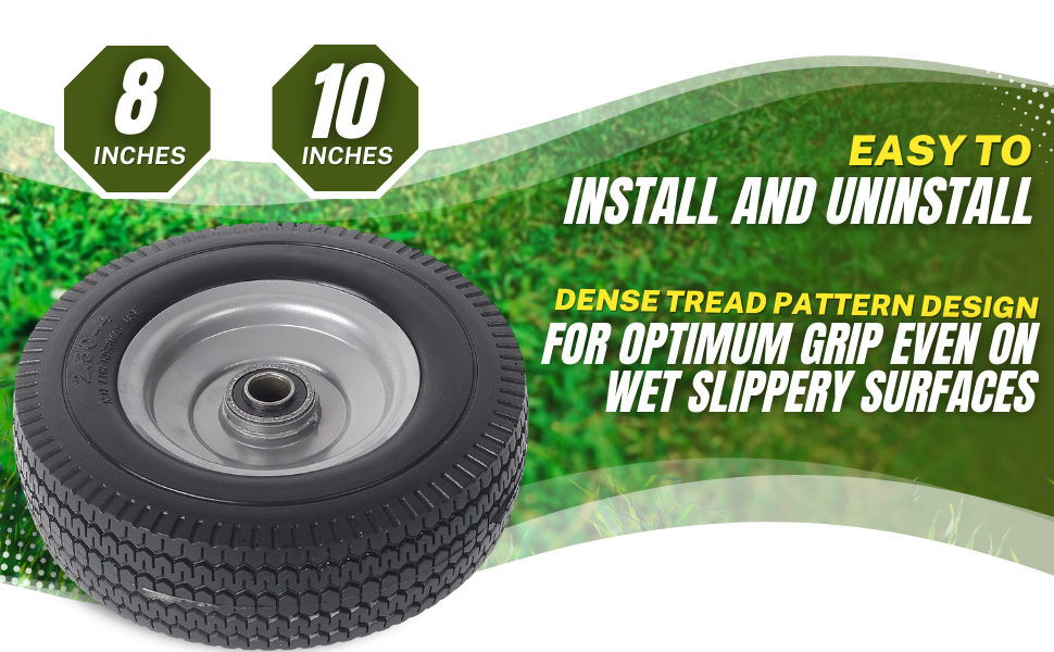 Easy to Intall and Uninstall and Dense tread pattern design