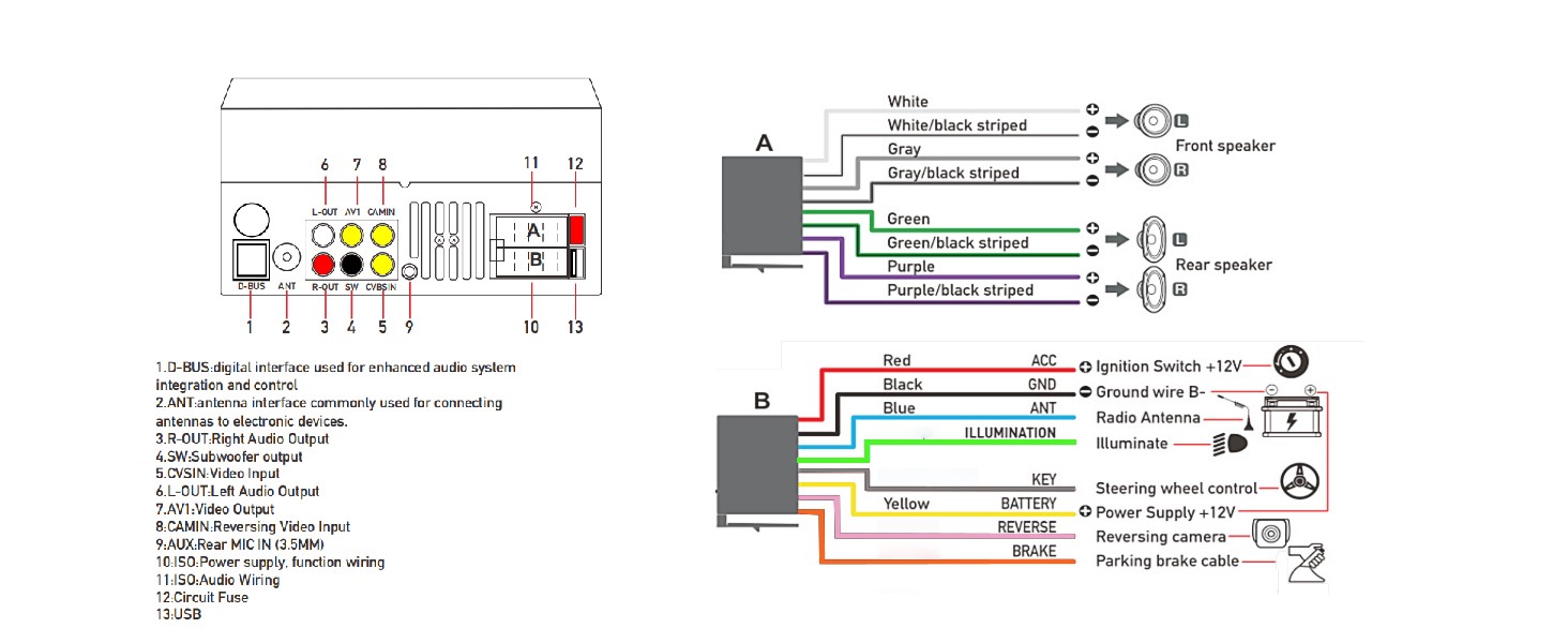 single din car stereo