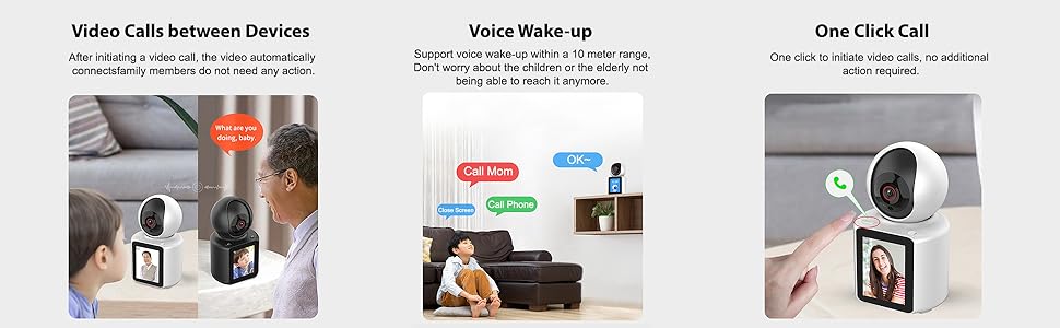 Voice wake-up camera