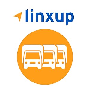 Icon of Linxup logo and fleet vehicles
