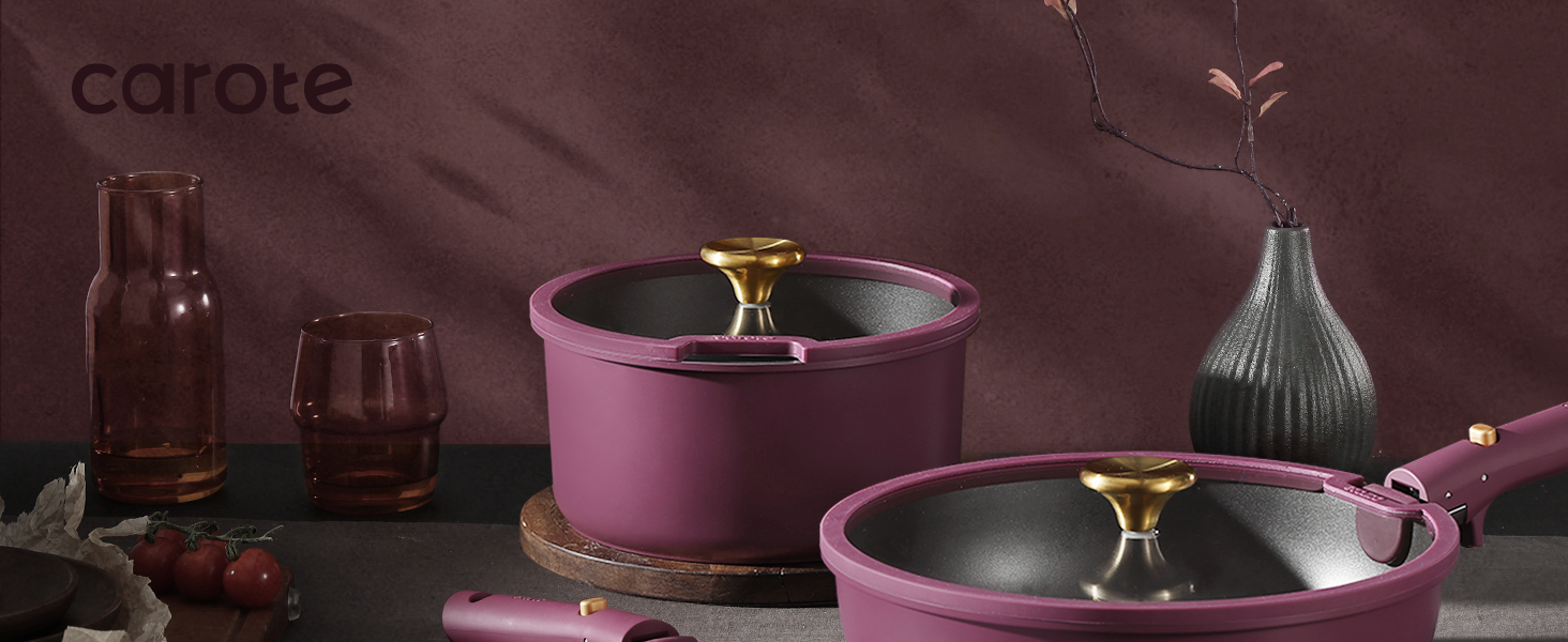 pots and pans set non stick