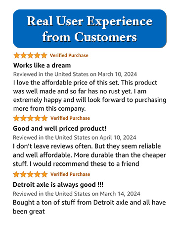 Real User Experience from Customer