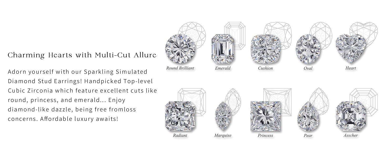 TOP LEVEL CUBIC ZIRCONIA