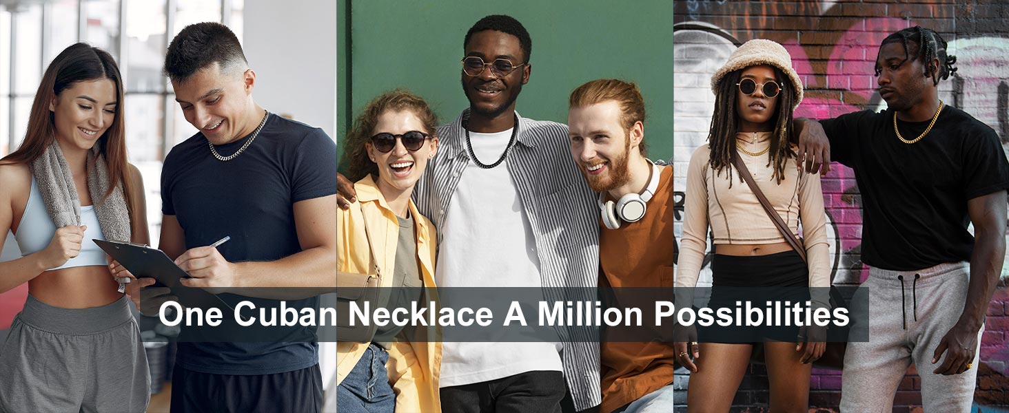 office party dancing travel business casual cuban necklace chain