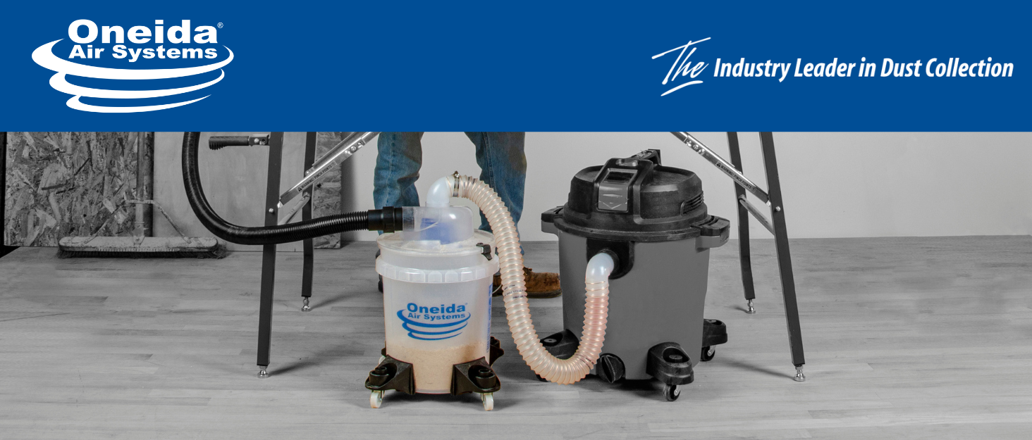 Oneida Air Systems - The industry leader in dust collection - Dust Deputy Low-Pro Deluxe Kit