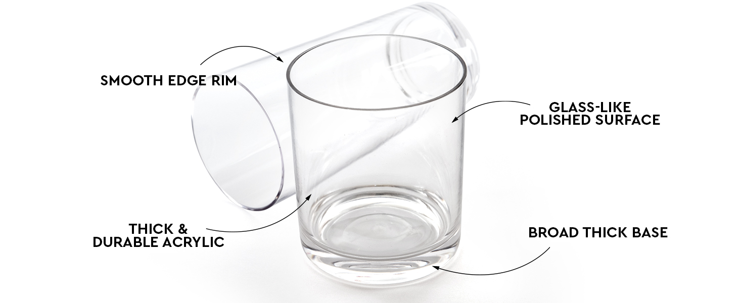 Acrylic Glasses Drinkware