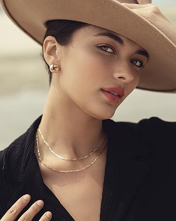 kisper italian curb cuban figaro link chain necklaces for women and men