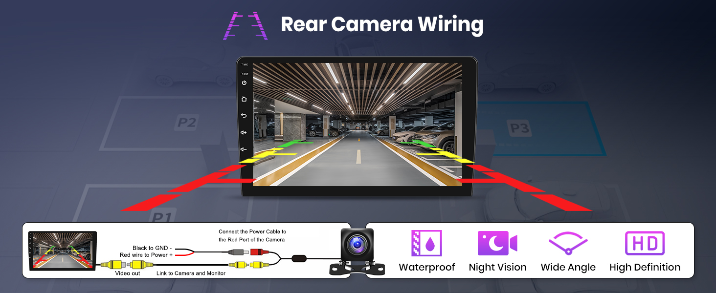 car stereo with backup camera