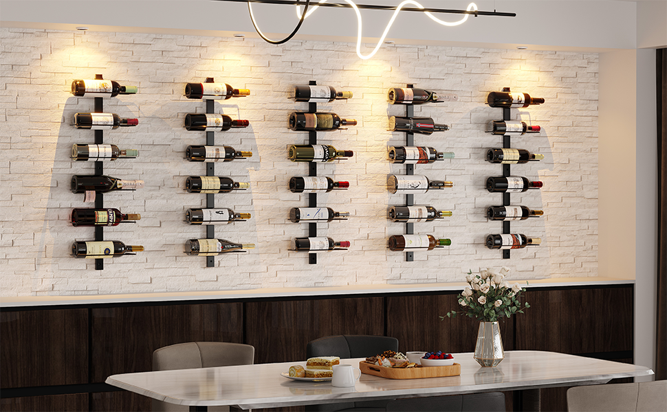 Wall Mounted Wine Rack