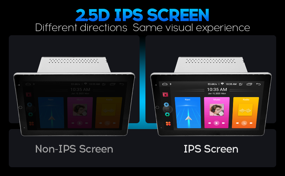 10inch Auto-Rotating Universal Head Unit-D