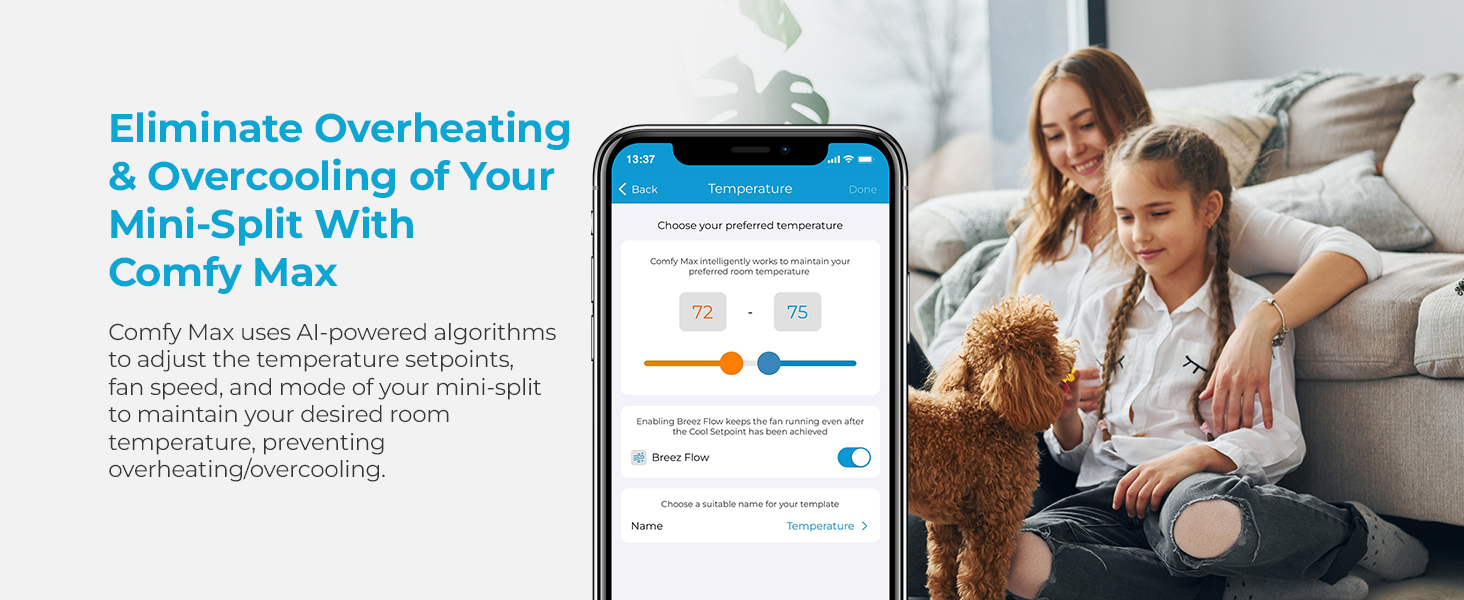 AI-backed Comfy Max with Cielo Breez Max