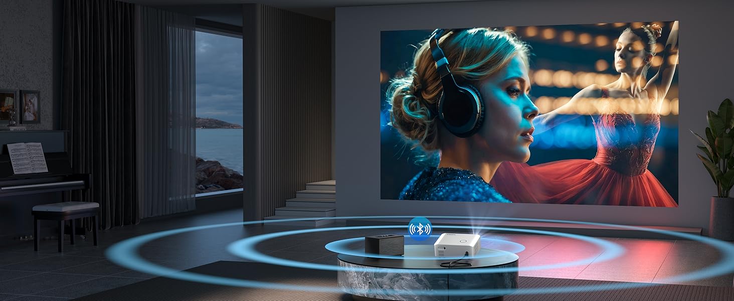 bluetooth projector