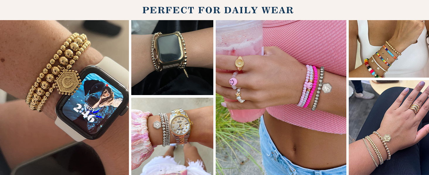 stackable bracelets for women