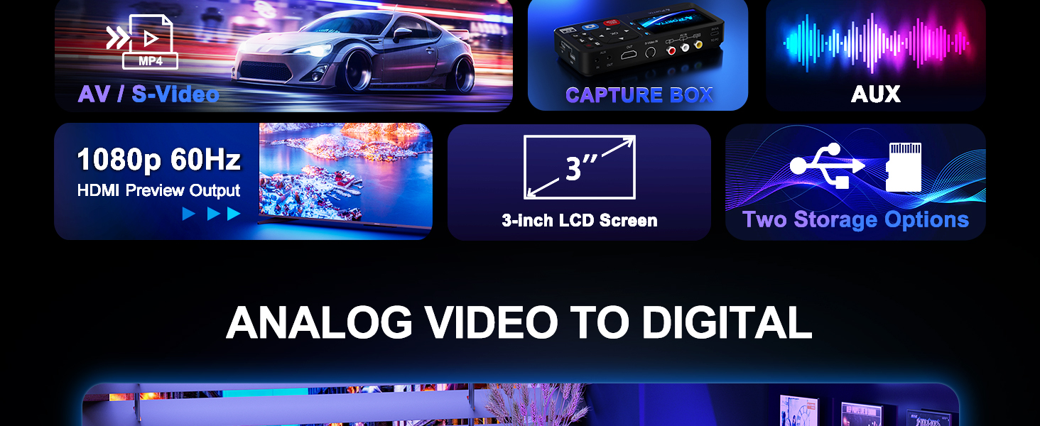 VHS to Digital Converter