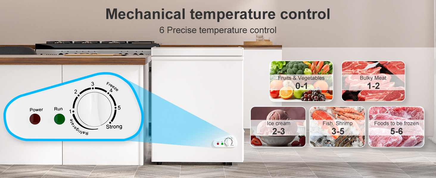 chest freezer small